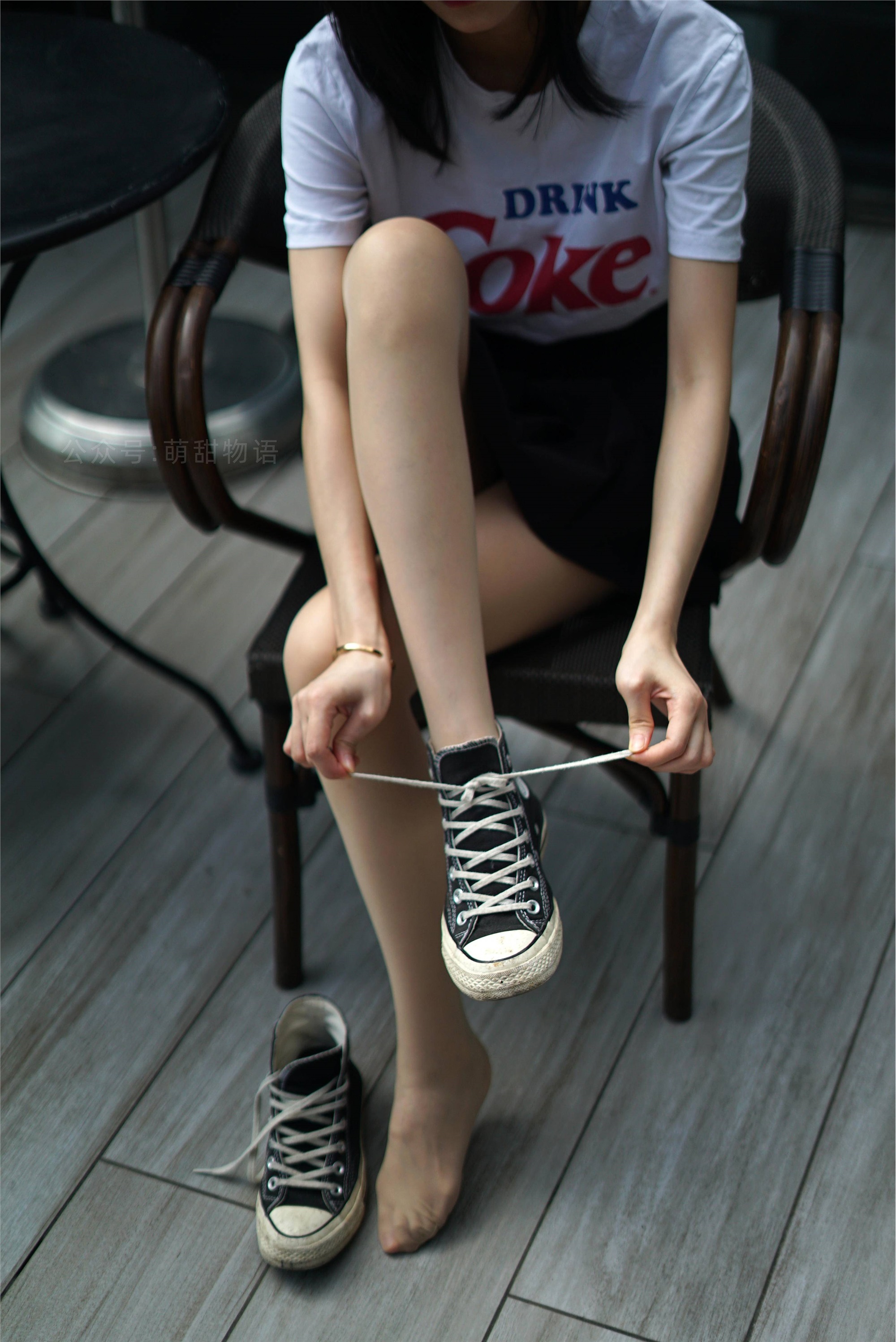 萌甜物语 XM107《清纯百褶裙-腿腿》